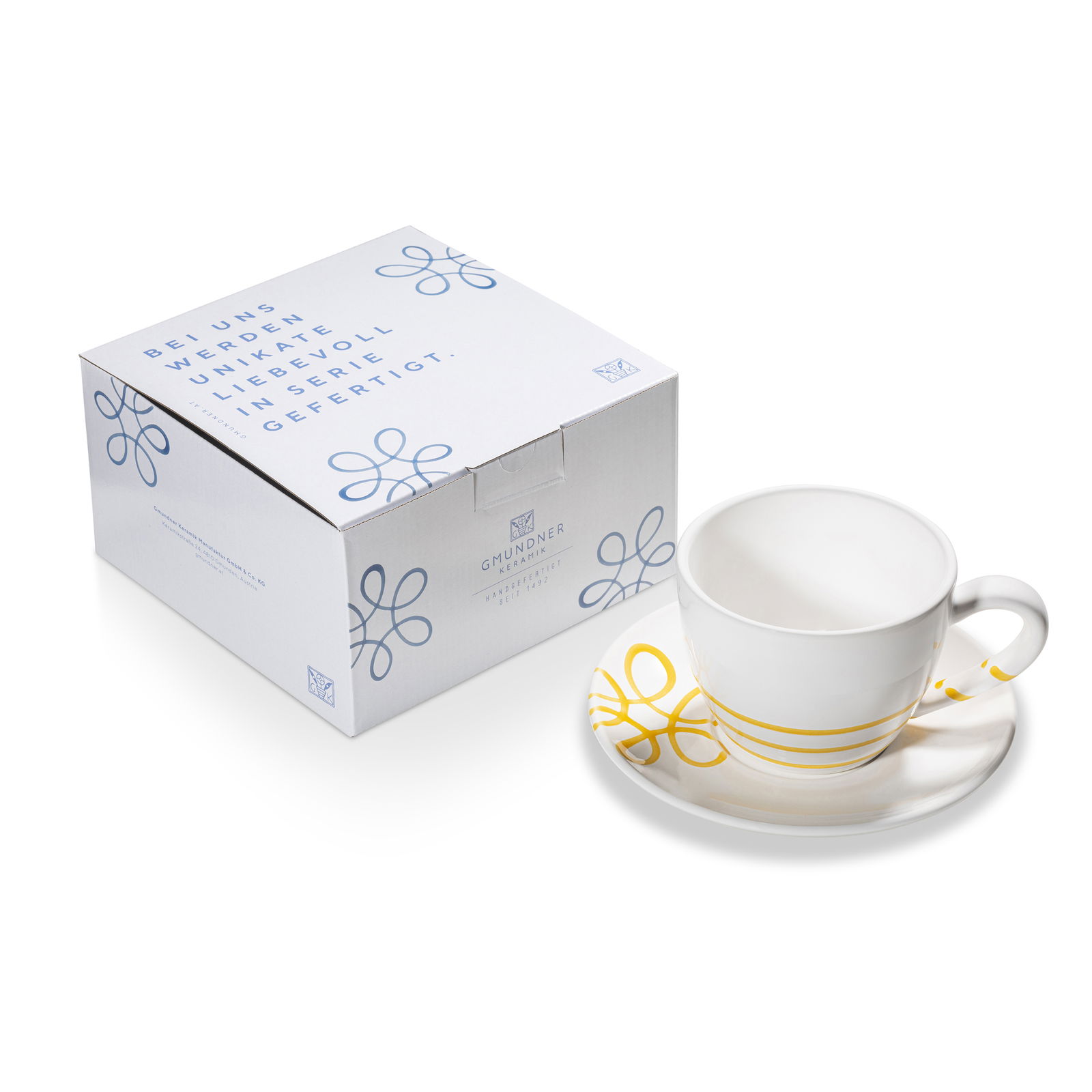 Teetasse Maxima mit Unterteller Teetasse Maxima mit Unterteller