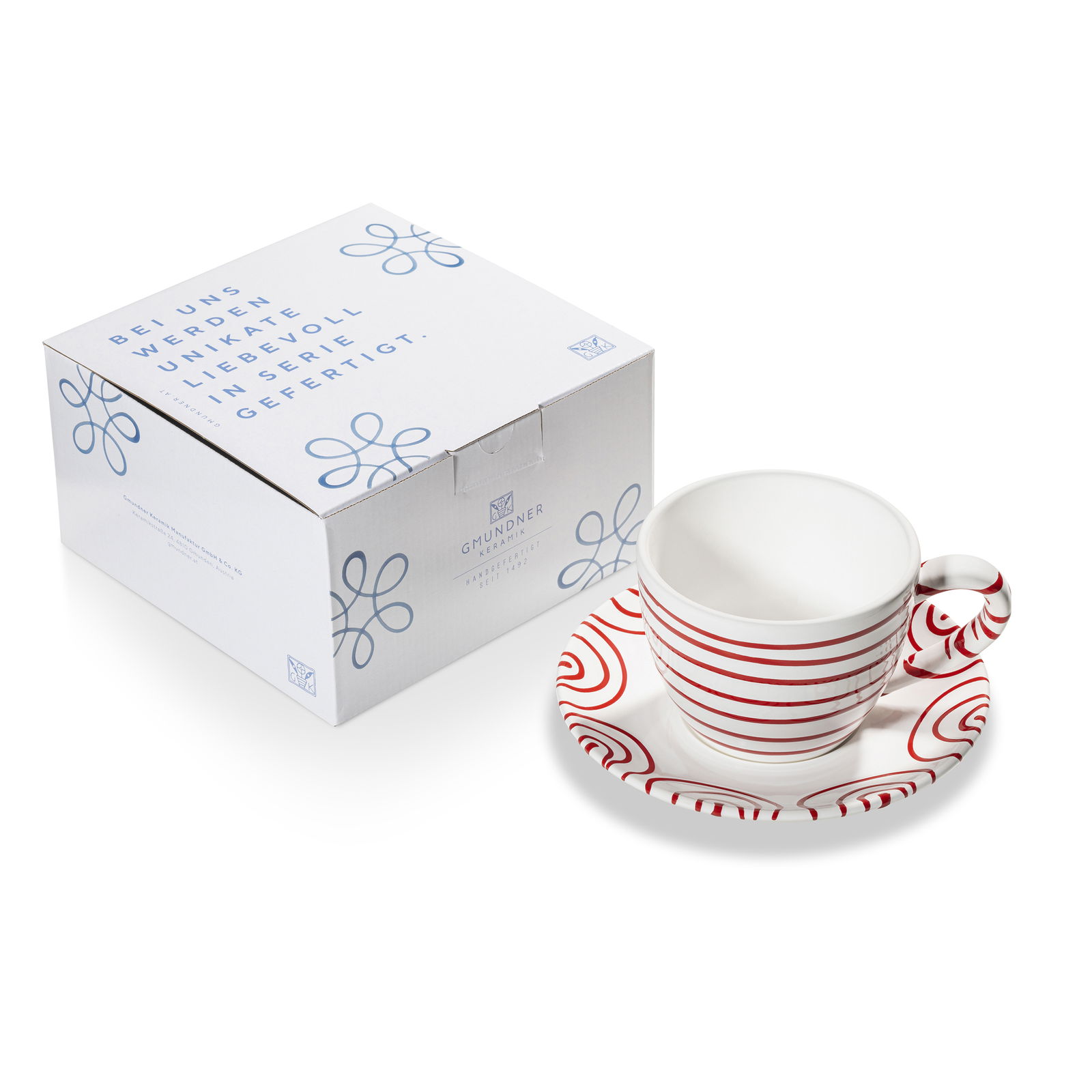 Teetasse Maxima mit Unterteller Teetasse Maxima mit Unterteller