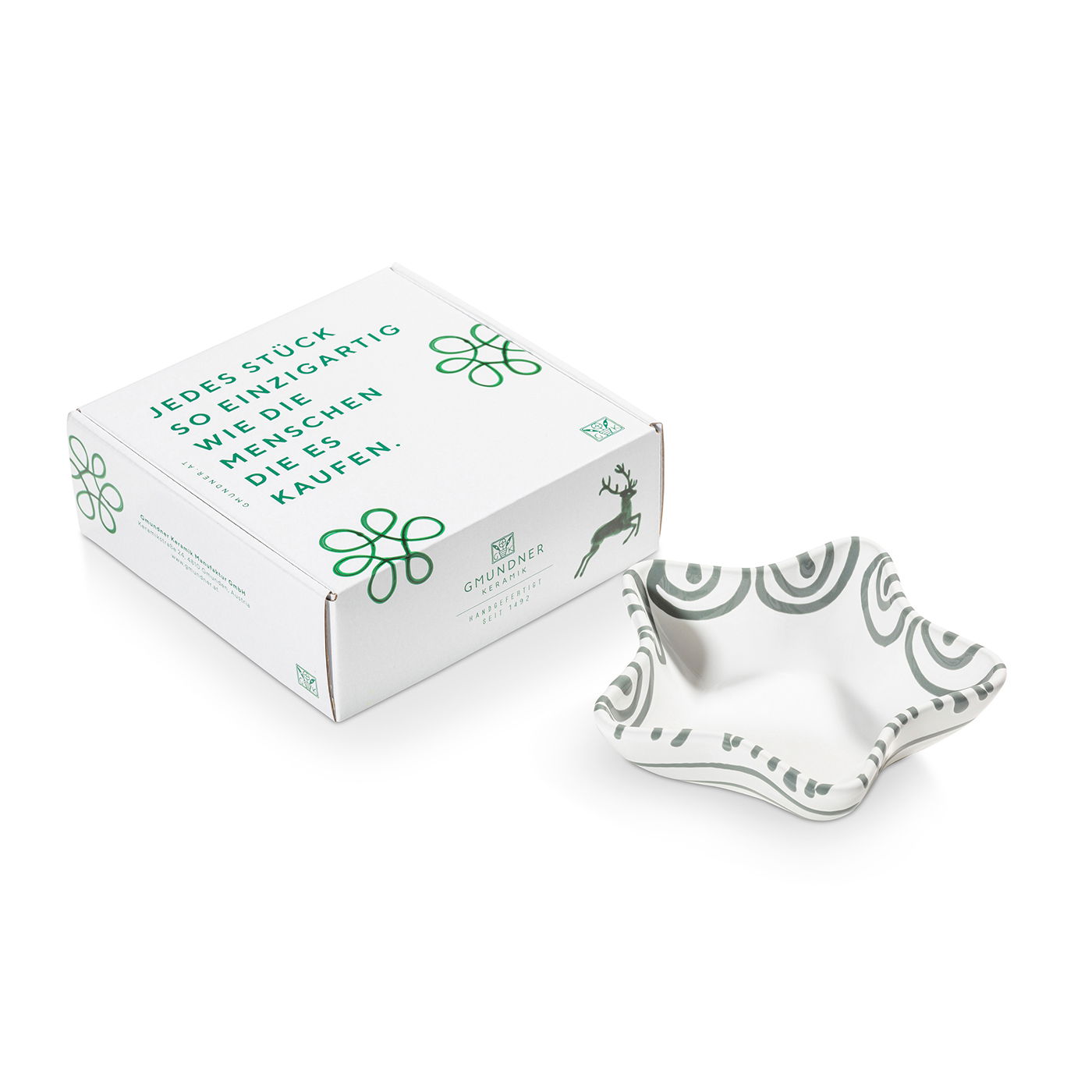 Sternschale im Geschenkkarton Sternschale im Geschenkkarton
