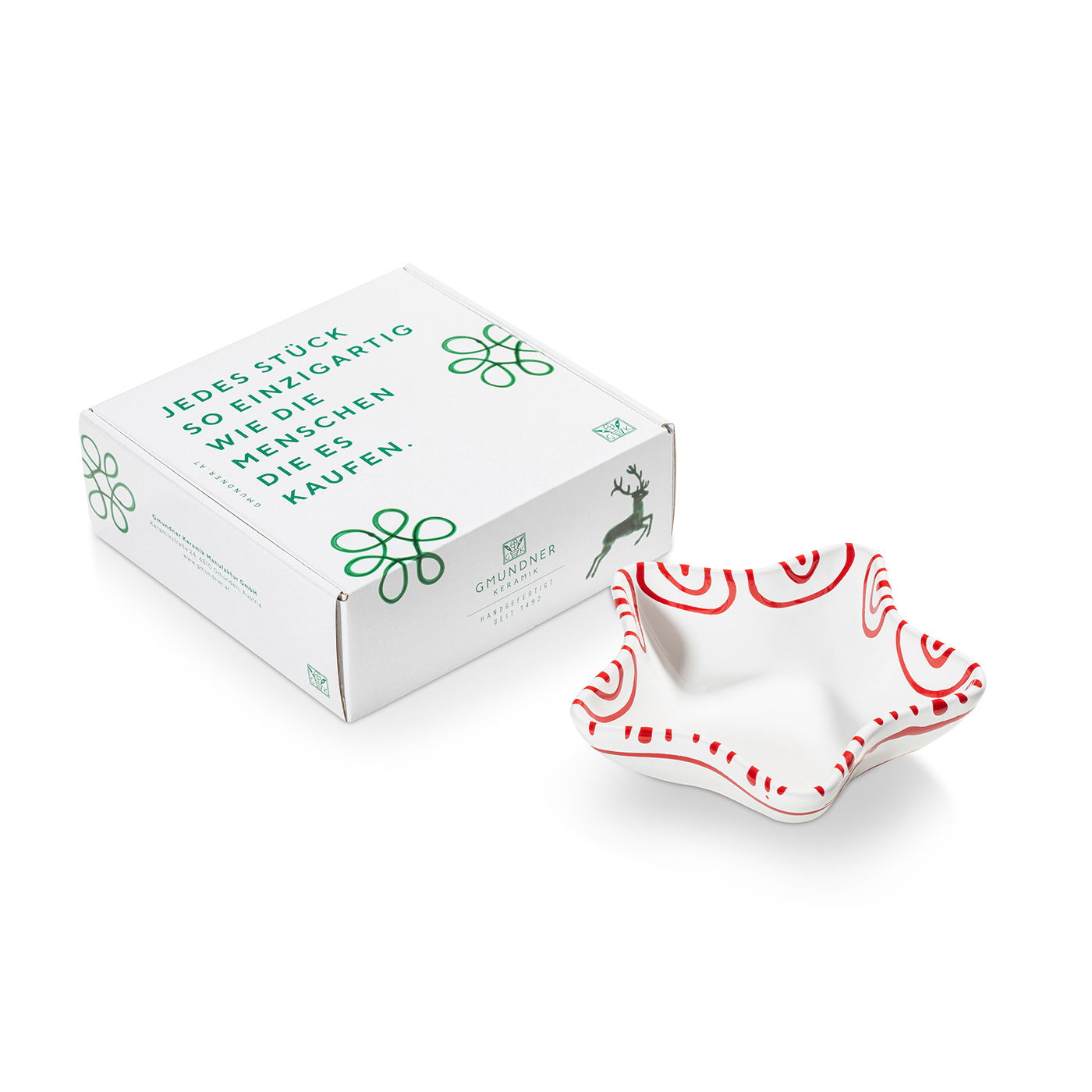 Sternschale im Geschenkkarton Sternschale im Geschenkkarton