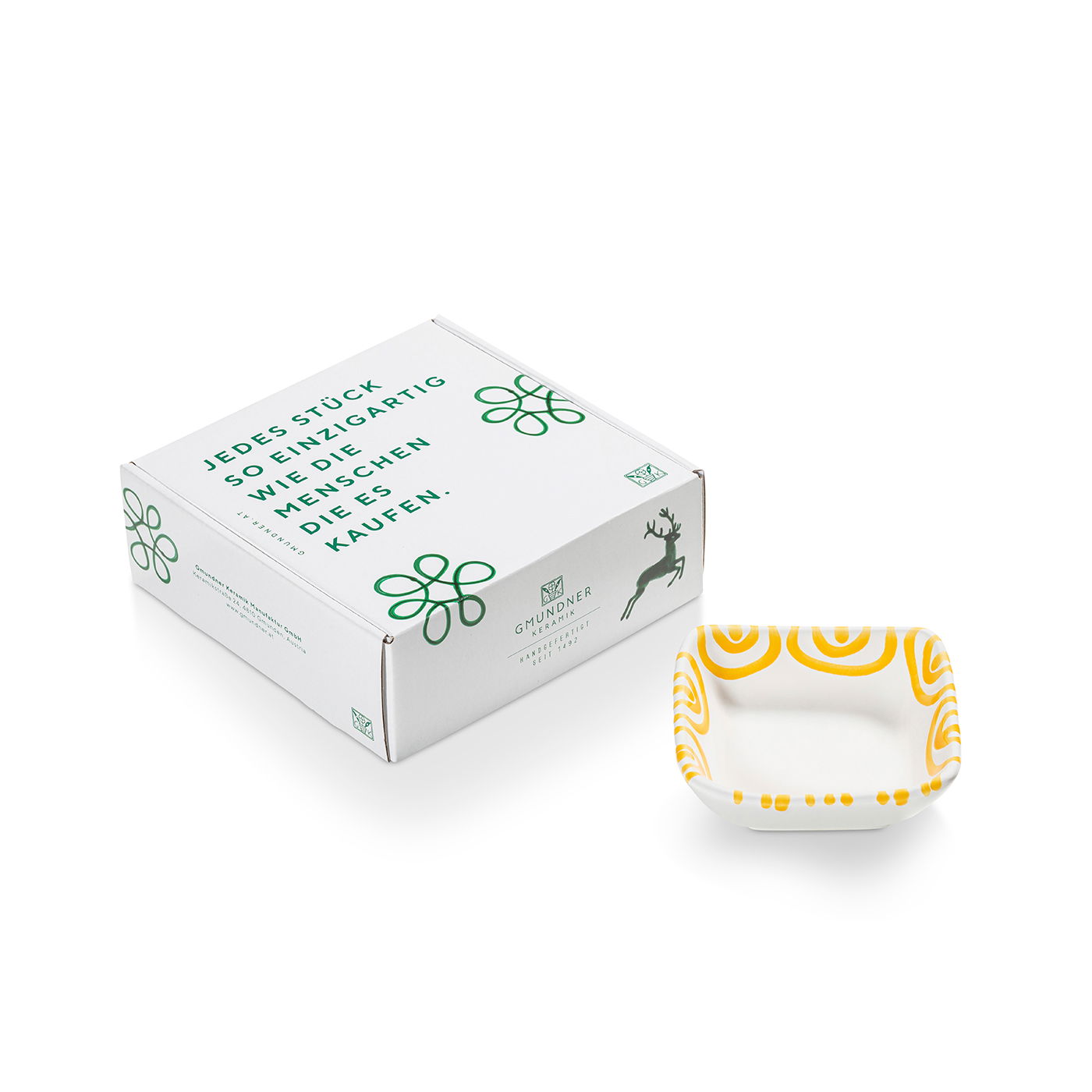 Schälchen quadratisch im Geschenkkarton Schälchen quadratisch im Geschenkkarton